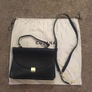 Cuyana Doctor Satchel With Dust Pouch, Strap